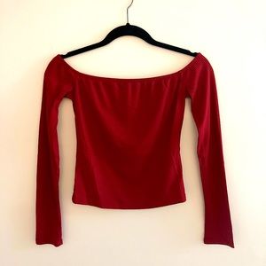 Cute Red Crop Top